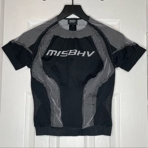 MISBHV Short Sleeve Sport Active Wear Top